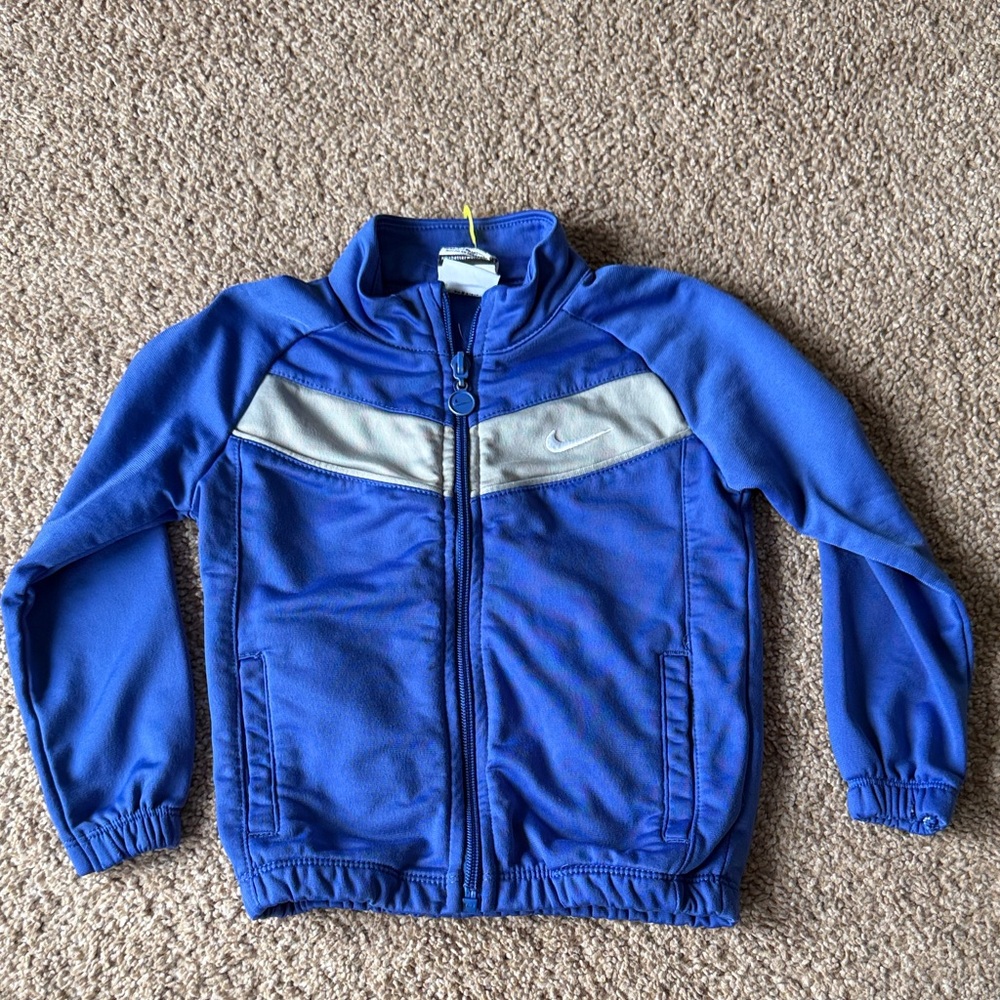 Nike Blue Zip Up Jacket